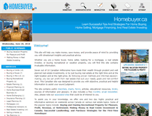 Tablet Screenshot of homebuyer.ca